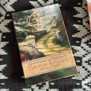 Thomas Kinkade Passages Of Light vintage leather book in original box Like new